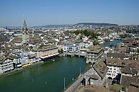 City of Zurich / Z&uuml;rcher Altstadt und Limmat